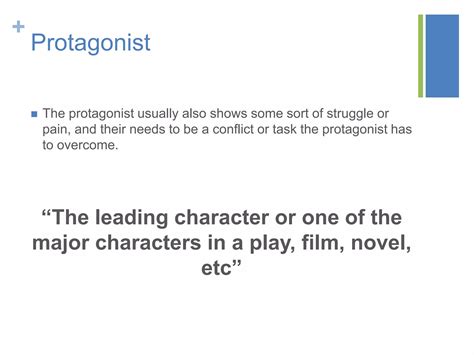 Protagonist VS Antagonist | PPTX