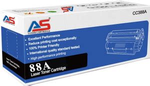 A S CARTRIDGE hp 88A Toner Cartridge Black Ink Toner Powder - A S ...