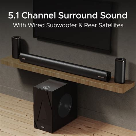 Buy Bluetooth Soundbar Aavante Bar 3100D - Best 5.1 Dolby Soundbar | boAt