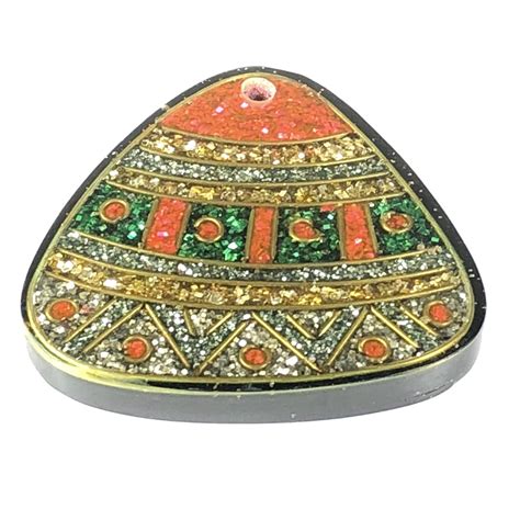 [ABCgems] Vintage Coconut Palmwood Sawdust Inlaid Celebration & Party ...