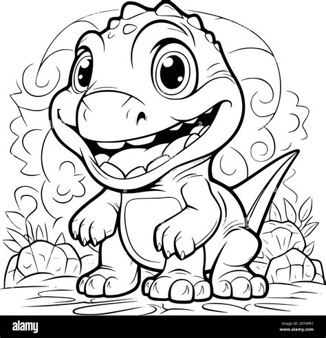Realistic Dinosaur Coloring Pages