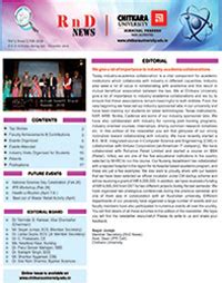 Coverpage-Newsletter-R-&-D - Chitkara University - Himachal Pradesh