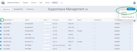 Connectrix: How to collect Brocade Supportsave logs using SANnav, CLI ...