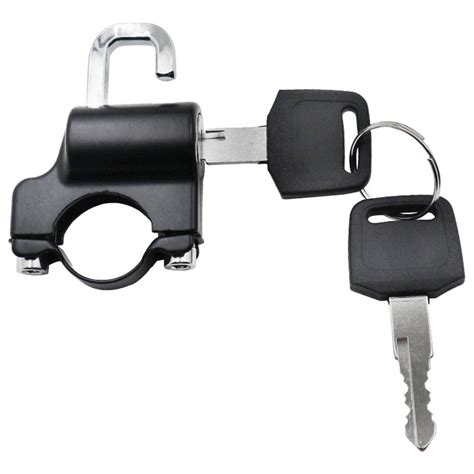 LOOM TREE® Motorcycle Helmet Lock with 2 Keys 22 28mm Hanging Hook for ...