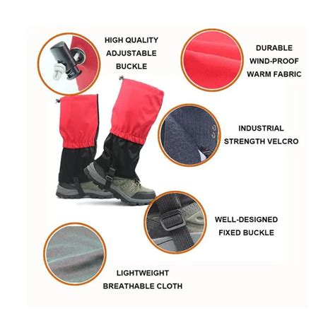 Waterproof Snow Legging Boot Gaiters– Prago Outdoors