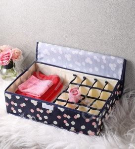 Trendegic 17 Grid Undergarments collapsible drawer dividers wardrobe ...