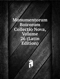 Amazon.in: Buy Monumentorum Boicorum Collectio Nova Vo Book Online at ...