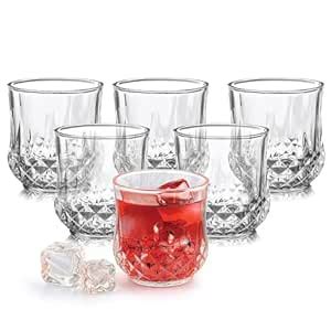 Buy PRABUDDHA Amore Glass Tumblers | Set of 4 | 325ml | Clear Online at ...