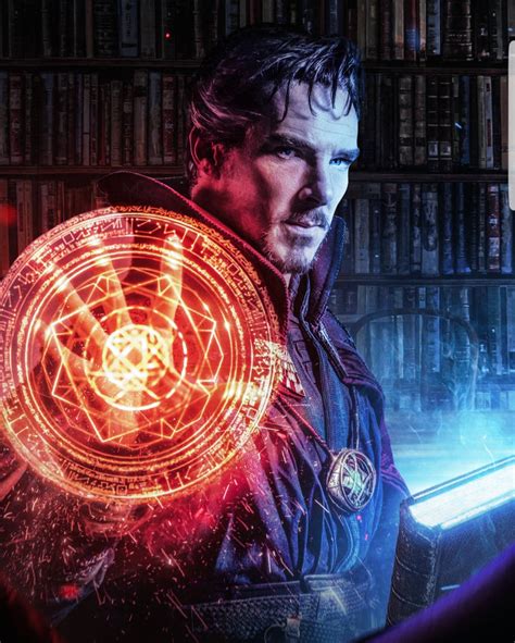 Download Dr Strange Shield Library Wallpaper | Wallpapers.com