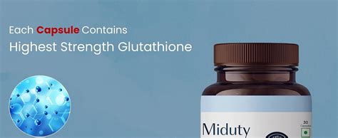 Miduty Liposomal Glutathione 650 mg - Highest Bioavailability ...