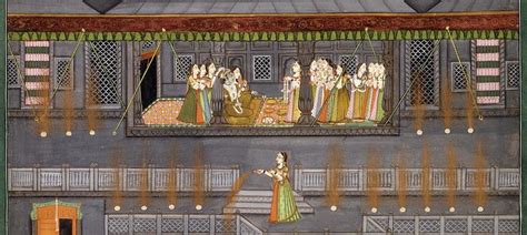 In paintings: India has been celebrating Diwali and other festivals ...