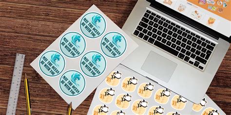Image result for Custom Sticker Sizes