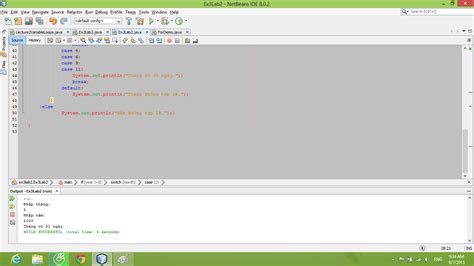 Voops with Java Lab Program 2 VTU 的图像结果