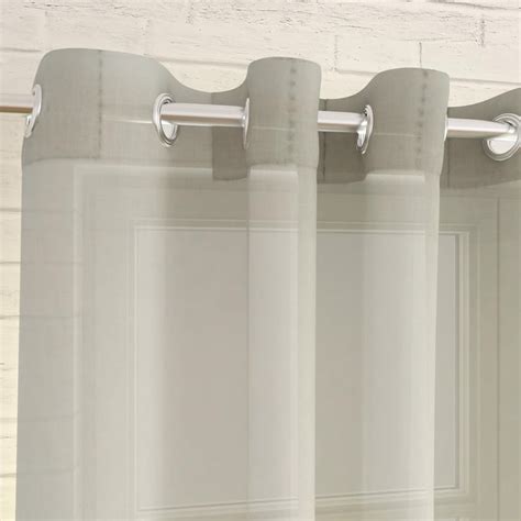 Buy Contempo Colourblocked Sheer Door Curtain from Home Centre at just ...