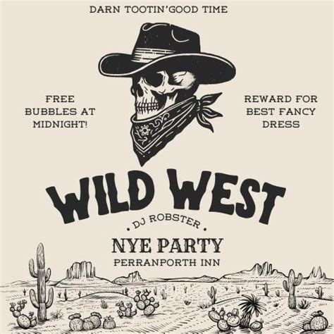 New Years Wild West Party, Perranporth Inn, 31 December 2024 | AllEvents