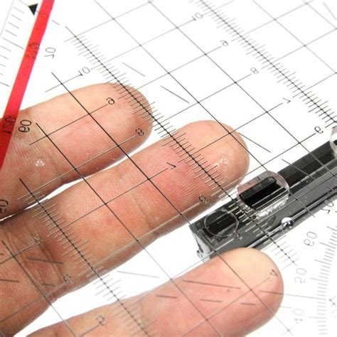 Pro Drawing Ruler Stencil Isosceles Triangle-shaped Template Handy Dra