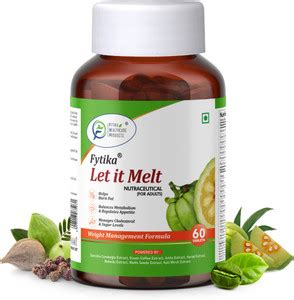 FYTIKA Let it Melt - Natural Weight Management Supplement - 60 Tablets ...