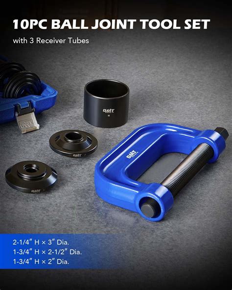 Orion Motor Tech Heavy Duty Ball Joint and U Joint Removal Tool Kit ...
