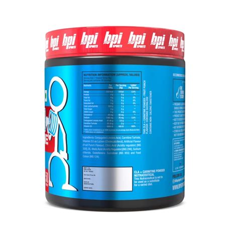 BPI Cla+Carnitine 300g, 50 Servings - Boost Your Workout