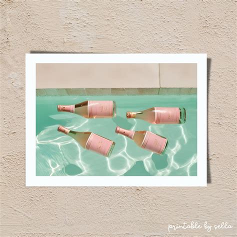 Slim Aarons Print, Digital Download, Champagne Wall Art, Champagne ...