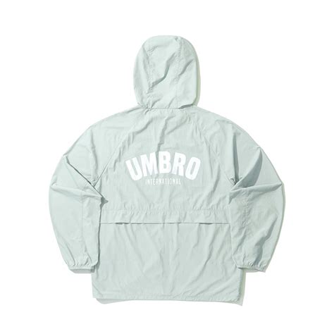 UMBRO PACKABLE HOODIE LONG SLEEVE JACKET GREEN 23SU-S（アンブロ パッカブル フーディ ...