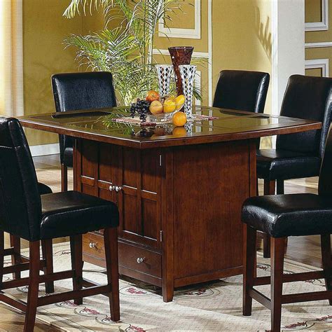 Black Granite Dining Room Table