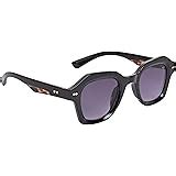 Buy Voyage UV Protected Black Square Men & Women Sunglasses (952MG3669 ...