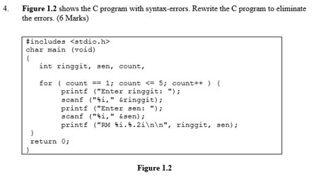 Image result for Syntax Error in C