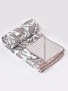 Buy LIVING ROOTS Jaipuri Reversible Dohar/AC Comforter King Size Soft ...