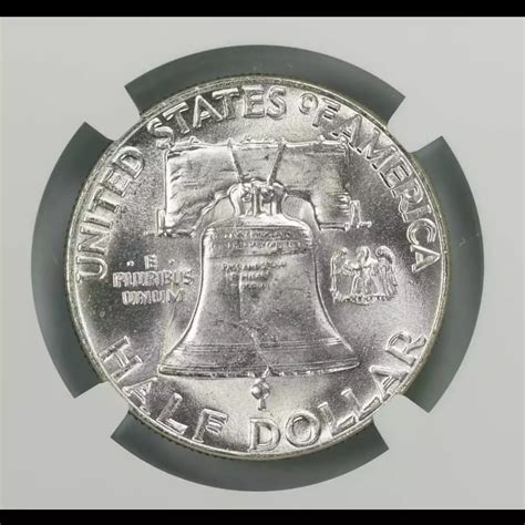 1955-PHILADELPHIA Half Dollars Franklin NGC MS-65 FBL - Kearney Coin Center
