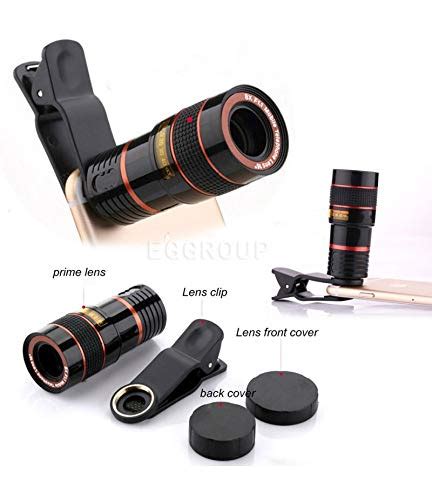 Best Buy Accessories 8X Phone Camera Lens, Universal 8X Zoom Mobile ...