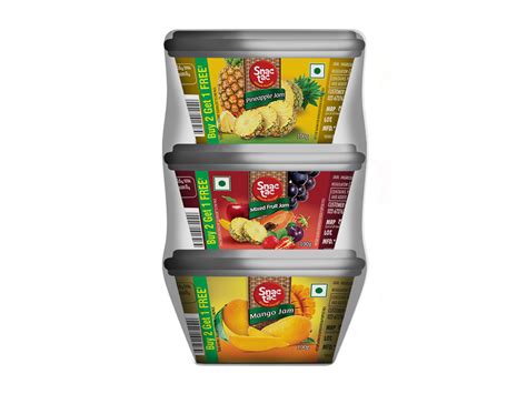 SnacTac Jam – Available in Yummy Fruit Flavours | Mixed Fruit Jam ...