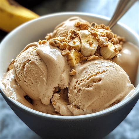 How to Make Peanut Butter Banana Ice Cream Fast