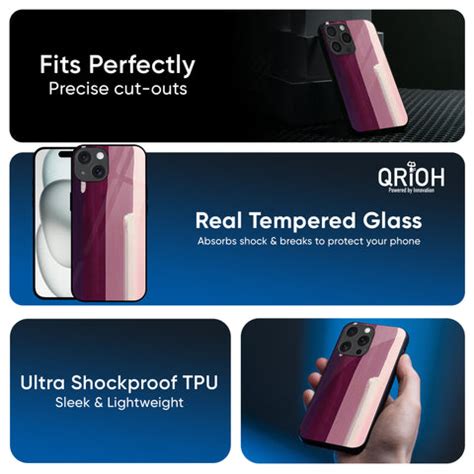 Brush Stroke Art iPhone 16 Pro Glass Back Cover - Flat 35% Off On ...