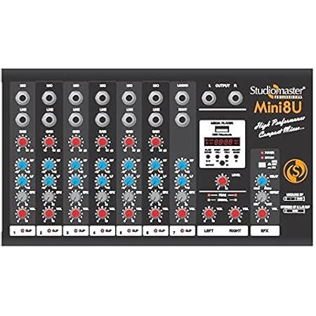 Studiomaster Studio Master Air 6U (6 Channel Mixer) With USB Option ...