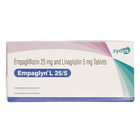 Empaglyn L 25/5mg Strip Of 10 Tablets: Uses, Side Effects, Price ...