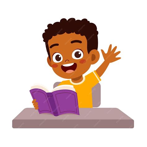 Student Raise Your Hand Clipart