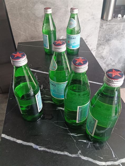 S.Pellegrino Carbonated Natural Mineral Water Bottle, 24 X 250 ml ...