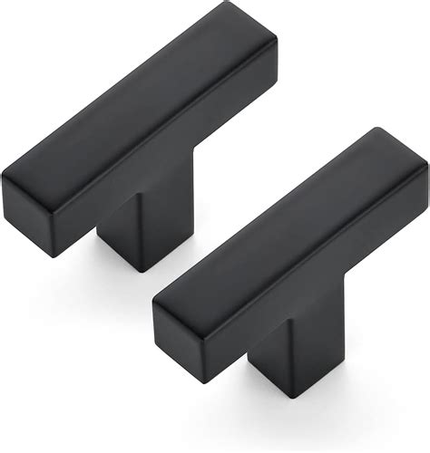 Buy Ravinte 25 Pack 2 inch Length Square Cabinet Pulls Matte Black ...
