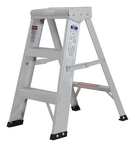 AiroMatic Aluminum Step Ledder Foldable Aluminum Stool Ladder (3 Step ...