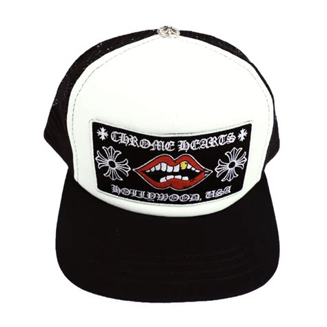Chrome Hearts Printed Cross Trucker Hat – Black – Chrome Hearts CO