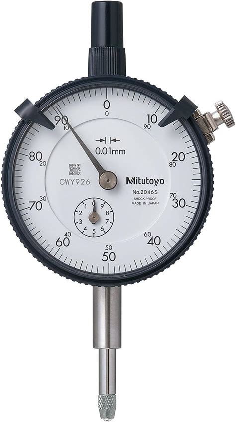 Mitutoyo 1044S Plunger Dial Indicator 5mm Compact Mini Gauge : Amazon ...