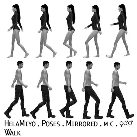 HelaMiyo :: Poses :: Walk @ The Chapter Four | Walking poses, Human ...