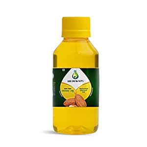 SHUDHAKALPA Wood Pressed Almond Oil | Oil For Baby Massage and hair | 1 ...
