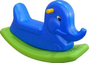 Reznor Ride-on Elephant Rocker for Indoor Outdoor, Boys & Girls Rocking ...