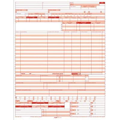 Buy CMS 1450 UB04 Medical Billing Forms 50 Sheets Online at Lowest ...