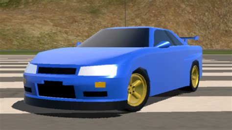 SimplePlanes | (potato) Nissan Skyline GT-R R34 1998