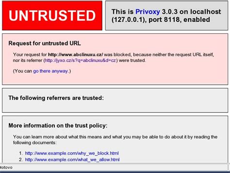 Image result for Privoxy Tutorial