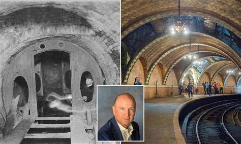 The secret, space-age subway beneath the New York streets with a Gilded ...