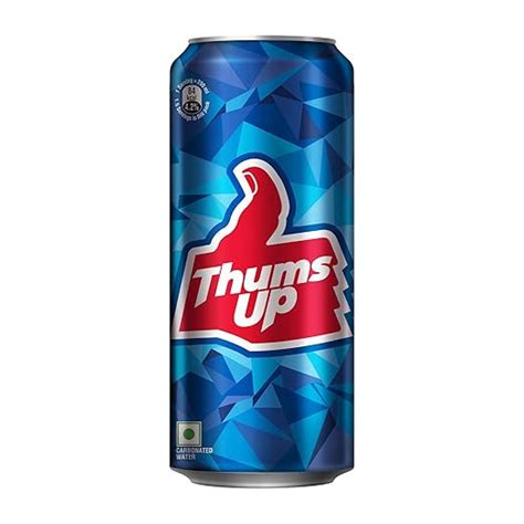 Thums Up Soft Drink Can,Cola,300 Ml : Amazon.in: Books